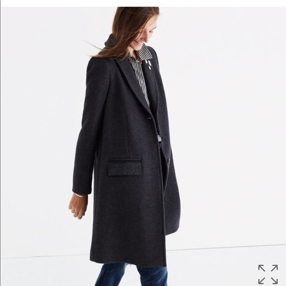 Madewell Jackets & Blazers - Madewell Teatro swing coat grey Size 00